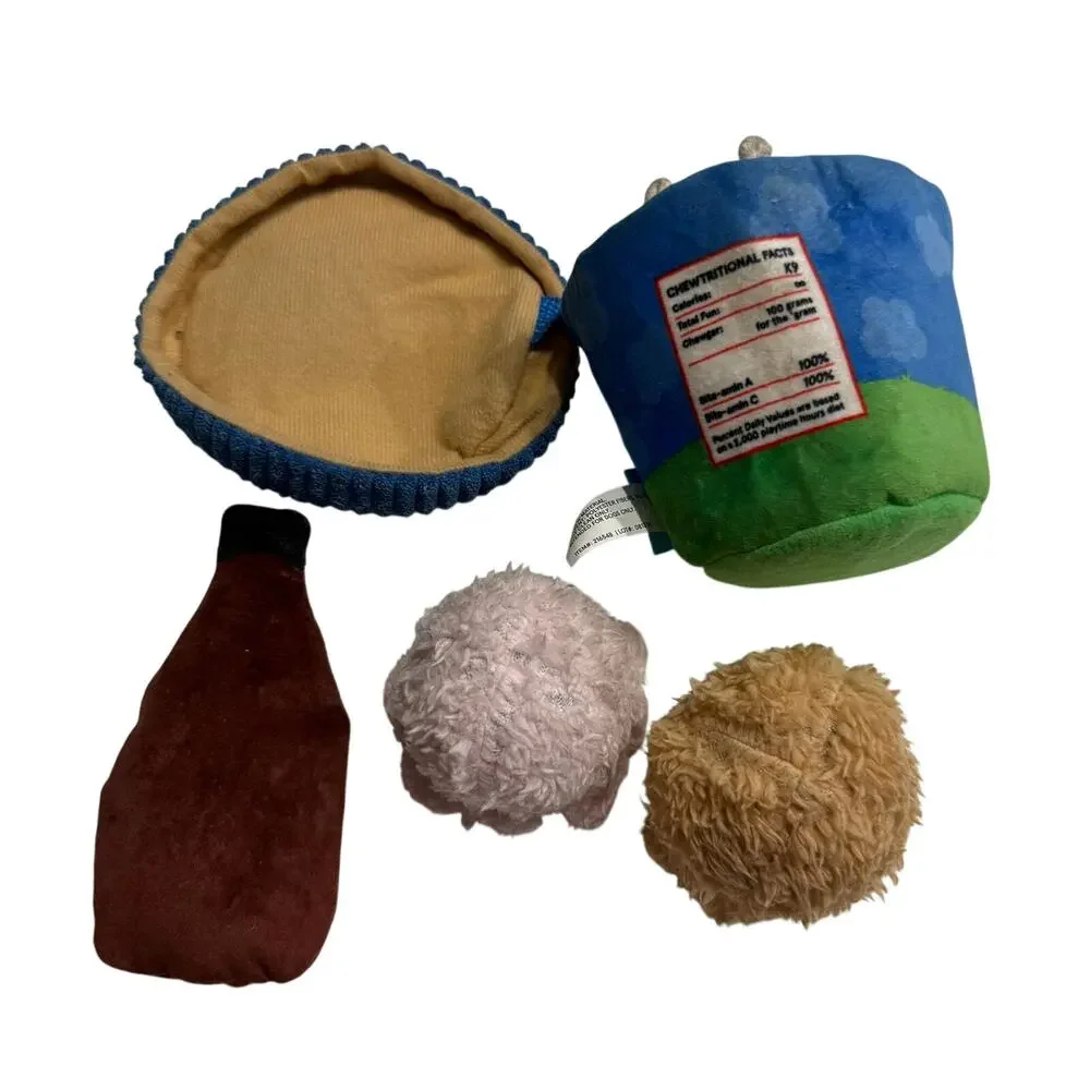 BARK Beg & Hairys Ice Cream Night Interactive Dog Toy